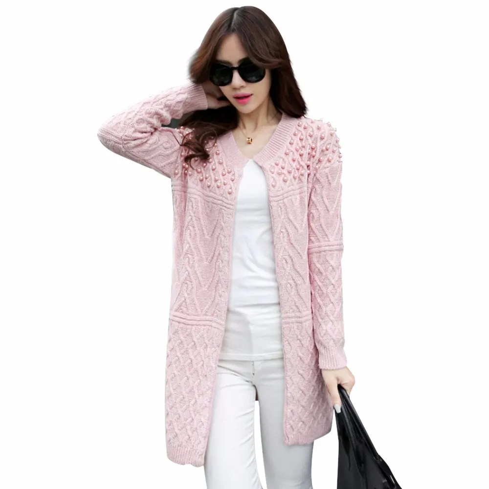 Women-Long-Cardigan-2015-Autumn-Winter-Bead-Pearl-Long-Knitted-Sweaters-Outwear-Long-Sleeve-Casual-Loose (3)