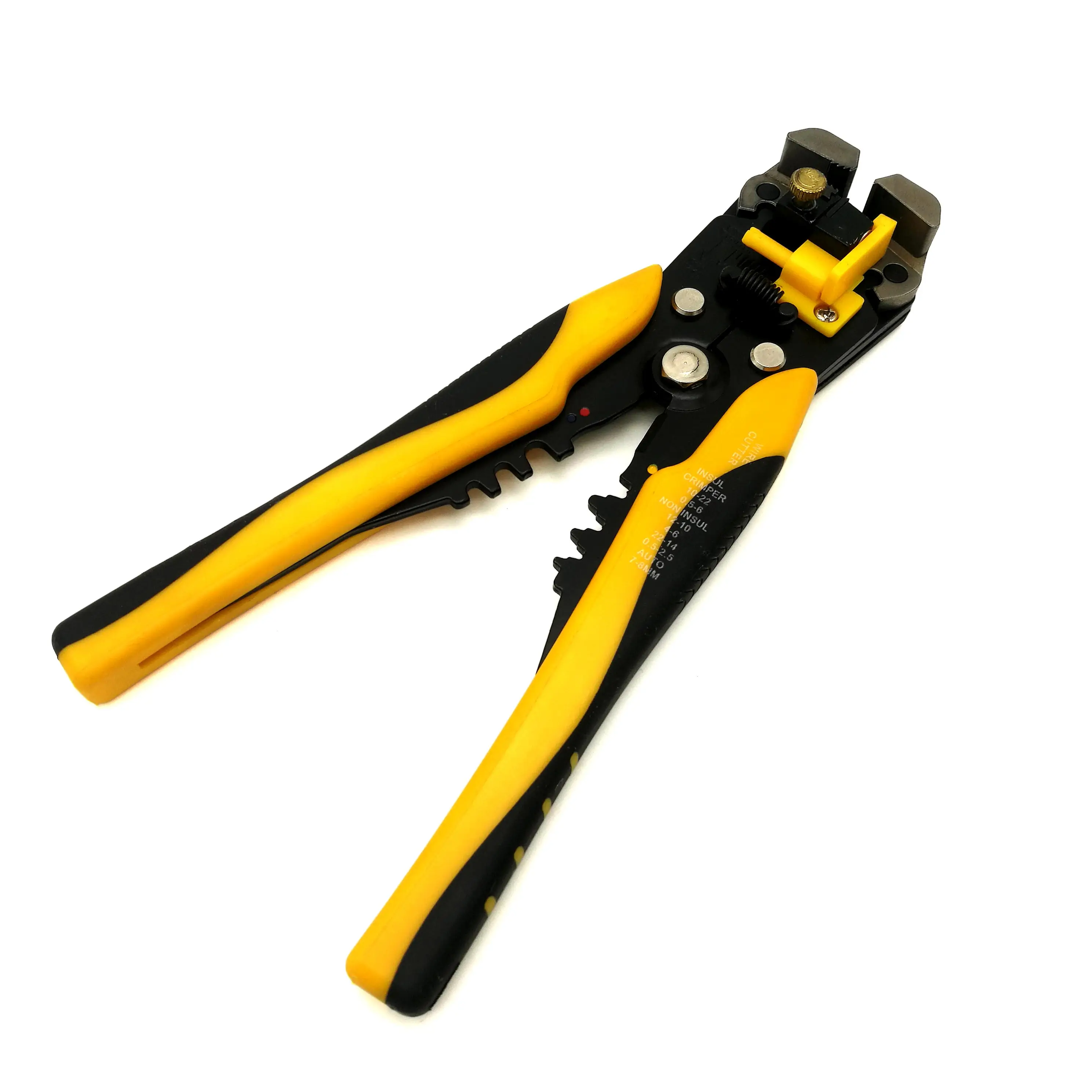 de crimpado de cable, pelacables de corte fácil y duradero, pelacables multifuncional, alicate Manual automático, HS-D1 - AliExpress Herramientas