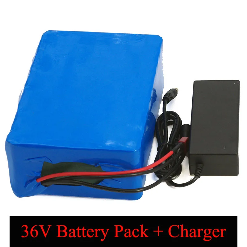 

Liitokala 36V 20AH 18650 Lithium battery pack 36v Electric Bike batteries 20000mAh 1000W Scooter with 30A BMS+42V 2A charger