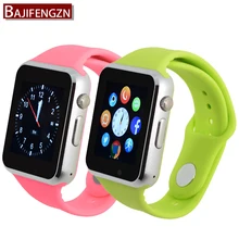 NEW Smart Watch for Android Phone T2 Camera 1.54 IPS Clock Sync Notifier Support Sim Card Bluetooth Connectivity Silicone strap