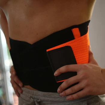 

Womens Blue Back Suport Belt Lumbar Corset Brace Protection Waist Support Belt Hot Xtreme Power Belt Warming Back Women Men Y123