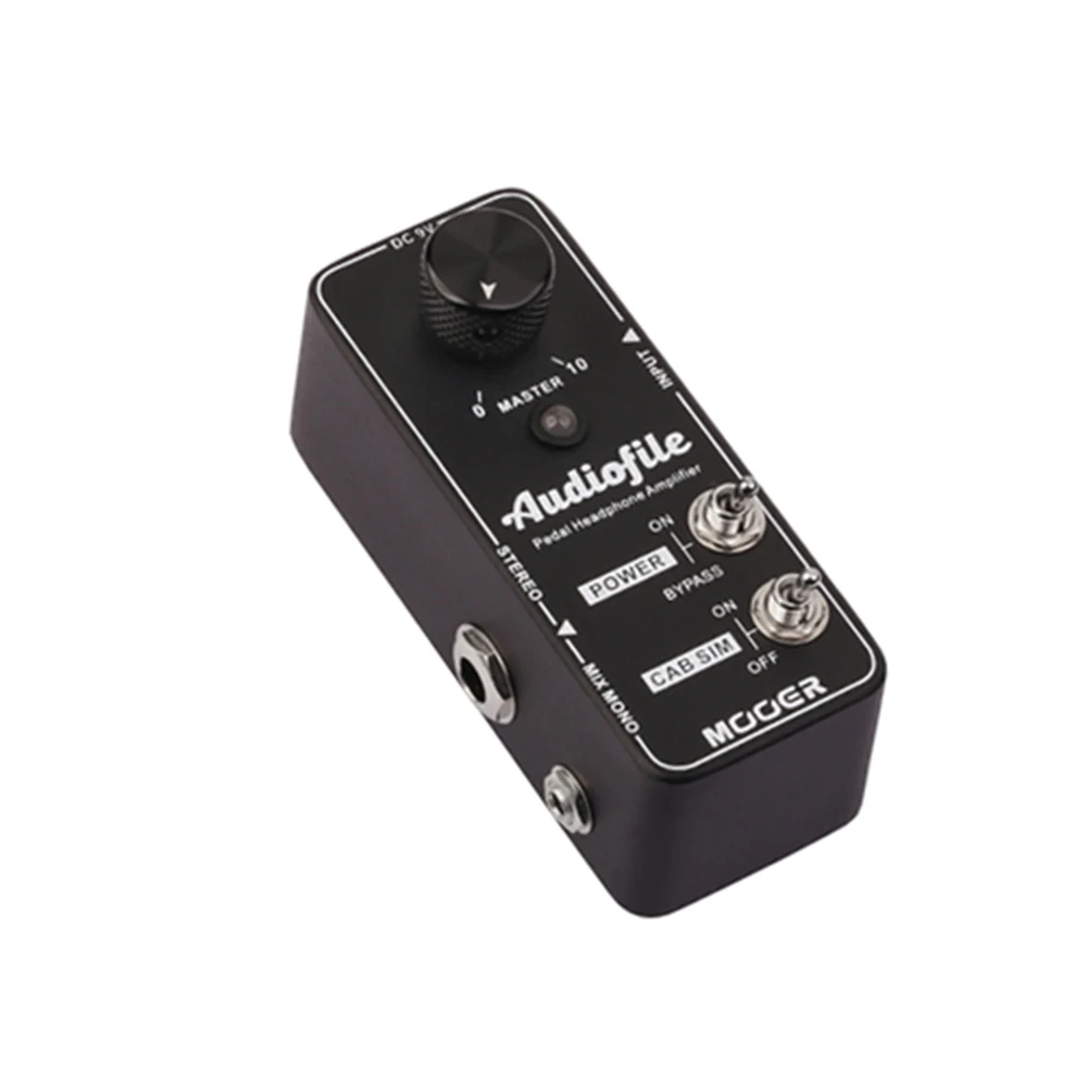 

Mooer AUDIOFILE Effect Pedal Micro Mini WoodVerb Acoustic Guitar Reverb Effect Pedal MHA1