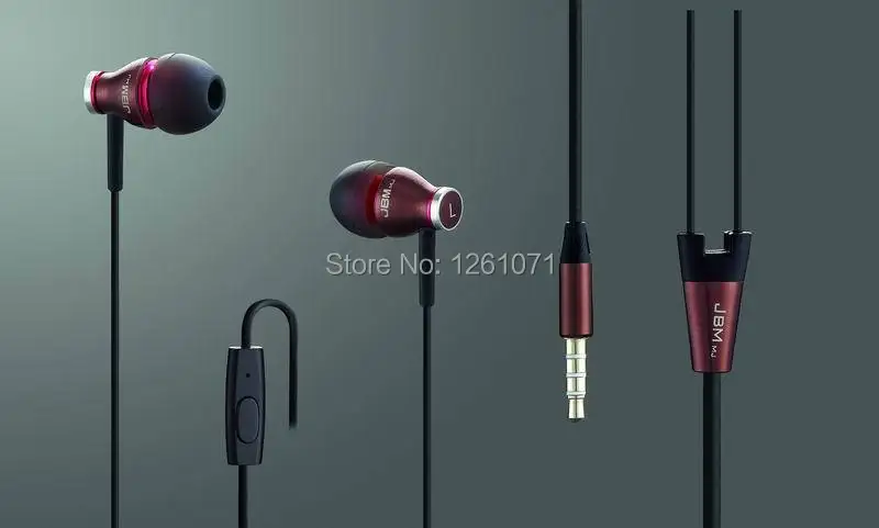 Красивый Дизайн Металл наушники вкладыши JBM MJ900 HD Hi Fi с микрофоном управления talk