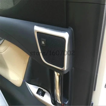 

For Toyota Alphard Vellfire 2016 ABS chrome rear tail door BOSE audio speaker sound horn accessories trim