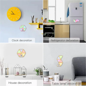 

Magnetic Connected Lighting Novelty DIY Light Smart Mini Building Chameleon Blocks Funny Educational Toy Brick Lights