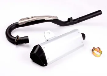 

New Modified CQR250 Dirt Bike Pipes Motorcycle Exhaust Muffler Silencer