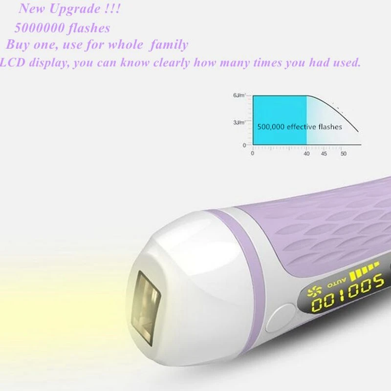 500000 Pulsed Ipl Hair Removal Device Permanent Hair Removal Ipl Epilator Armpit Hair Removal Machine