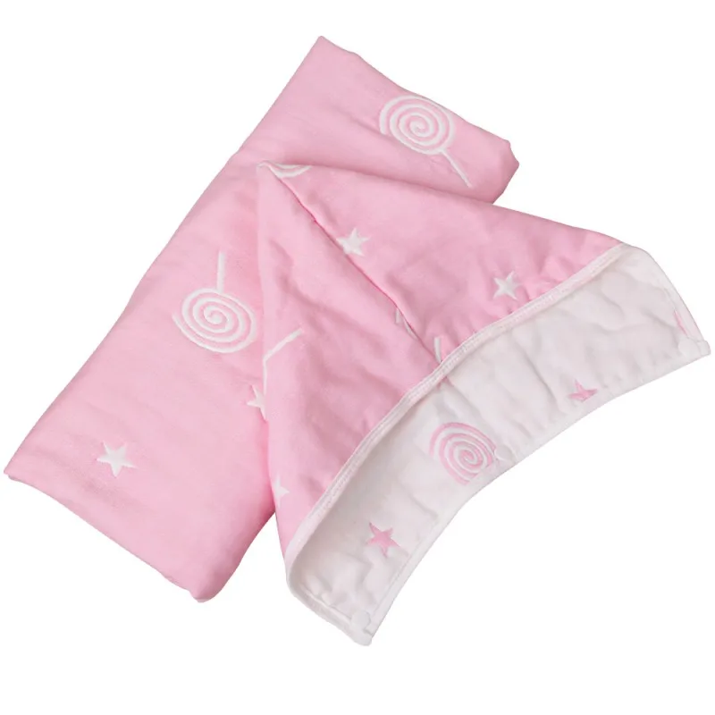 Детские аксессуары для малышей теплое Хлопковое одеяло для малышей для мальчиков и девочек, цветочные пеленание удобные полотенце с капюшоном банное Одеяло s Полотенца - Цвет: A4