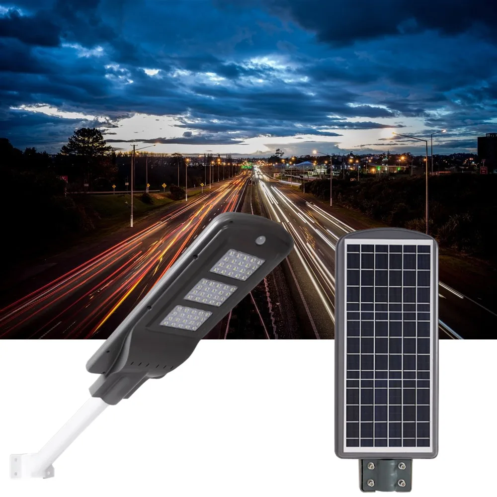 

Solar Led Flood Light 20W 40W 60W Outdoor Street Light Waterproof IP65 PIR sensor Smart light changes led light 50mm interface