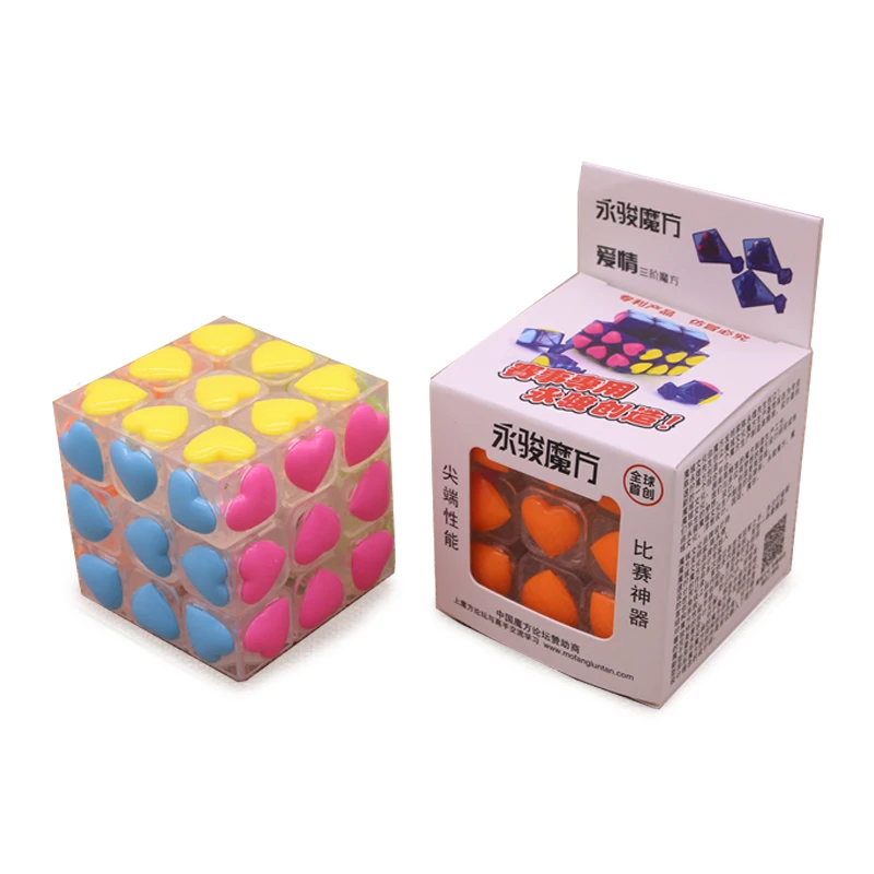 

YongJun Love 3x3x3 Cubo Magico Neo SpeedCube Professional Magic Cube Puzzle Toys For Kid 3*3*3 Educational Gift