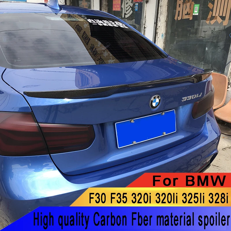 Спойлер из углеродного волокна для BMW F30 F35 320i 320li 325li 328i F35|Спойлеры и крылья| |