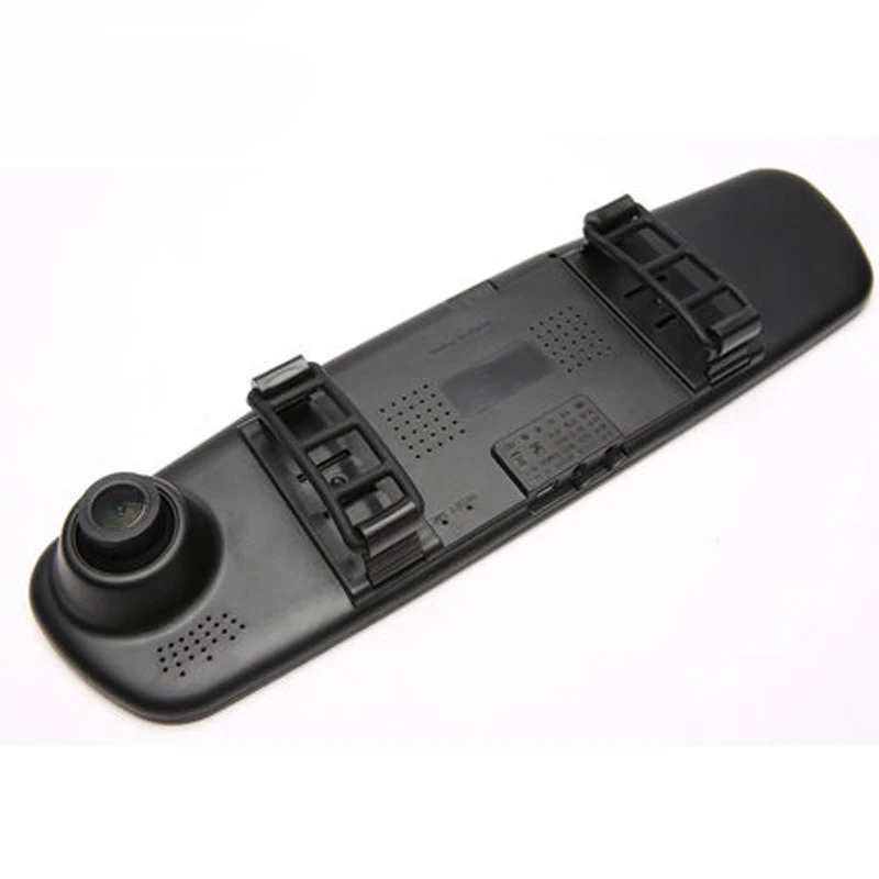 E-ACE Full HD 1080P Car Dvr Camera Auto 4.3 Inch Rearview Mirror Digital Video Recorder Dual Lens Registratory Camcorder