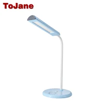 ToJane TG903 перезаряжаемая настольная лампа 2000 мАч литиевая батарея светодиодный настольная лампа складная на гибкой ножке, светодиодная настольная лампа Диммируемый ночной Светильник