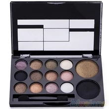 2016 14 Colors Makeup Shimmer Eyeshadow Palette Cosmetic Neutral Nude Warm Eye Shadow 6ZI6 7GRU