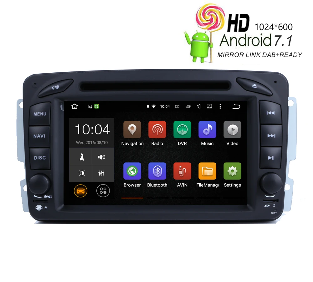Clearance HIRIOT Car Android 7.1 DVD GPS Player For MERCEDES BENZ W203 W209 W639 W168 W163 W463 VITO VIANO VANEO Radio Wifi/4G MAP BT DAB+ 0 Clearance HIRIOT Car Android 7.1 DVD GPS Player For MERCEDES BENZ W203 W209 W639 W168 W163 W463 VITO VIANO VANEO Radio Wifi/4G MAP BT DAB+ 0