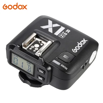 

Original Godox X1R-N TTL 2.4G Wireless Receiver Flash Trigger 32 channels for Nikon DSLR Camera for X1N Trigger