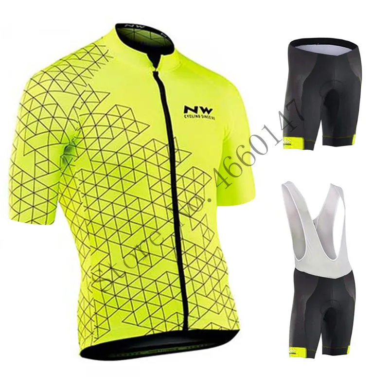 

2019 NW Brand Summer Cycling Jersey Set Breathable MTB Bicycle Cycling Clothing Mountain Bike Wear Clothes Maillot Ropa Ciclismo