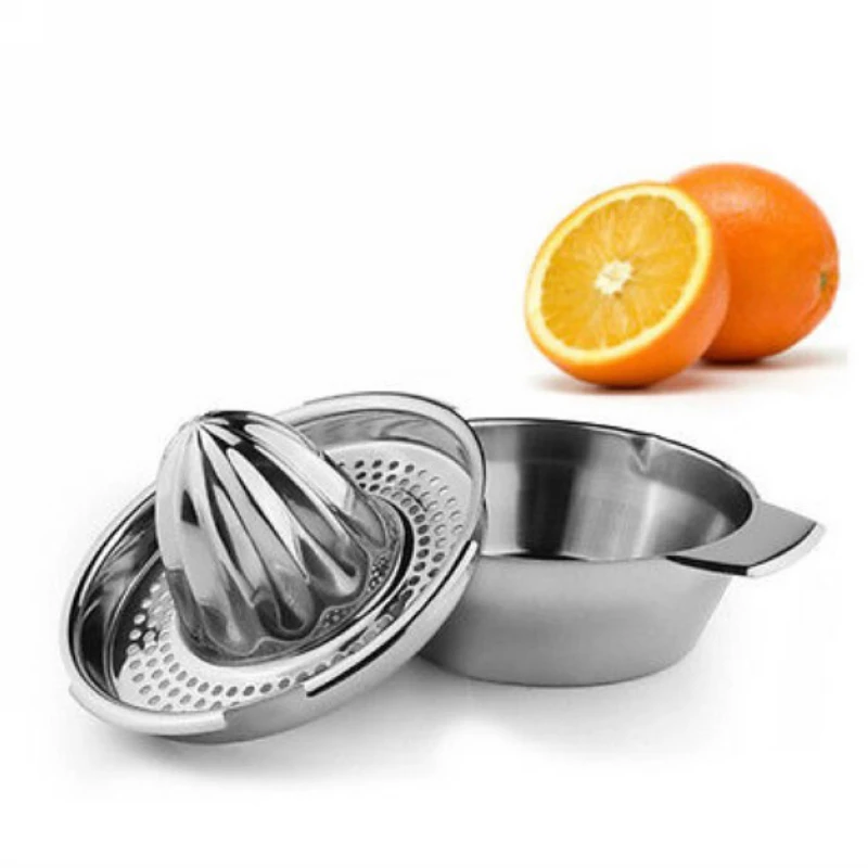 2019 Newest Citrus Juicer Lemon Lime Orange Fruit Hand Squeezer Press Tool Stainless Steel 17*9CM