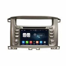 2GB RAM Octa Core 2 din 7″ Android 6.0 Car Audio DVD Player for Toyota Lander Cruiser 100 With Radio GPS WIFI Bluetooth USB DVR