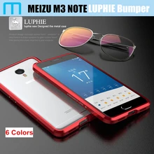 Meizu M3 Note бампер Luphie original highly окисленного ультра тонкий алюминиевый металлический каркас для Meizu M3 Note Prime Pro 5.5 «случаи Жесткий