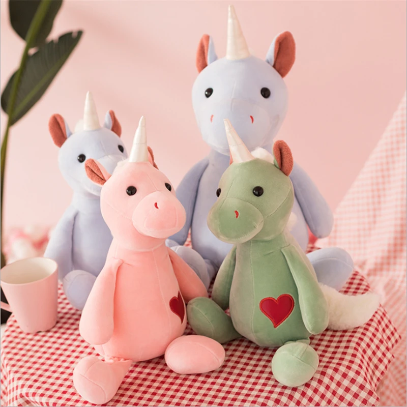 

40/60cm Kawaii Unicorn Plush Toys Stuffed Animal Horse Toys for Children Soft Doll Pillow Home Decor Girl Lover Birthday Gift