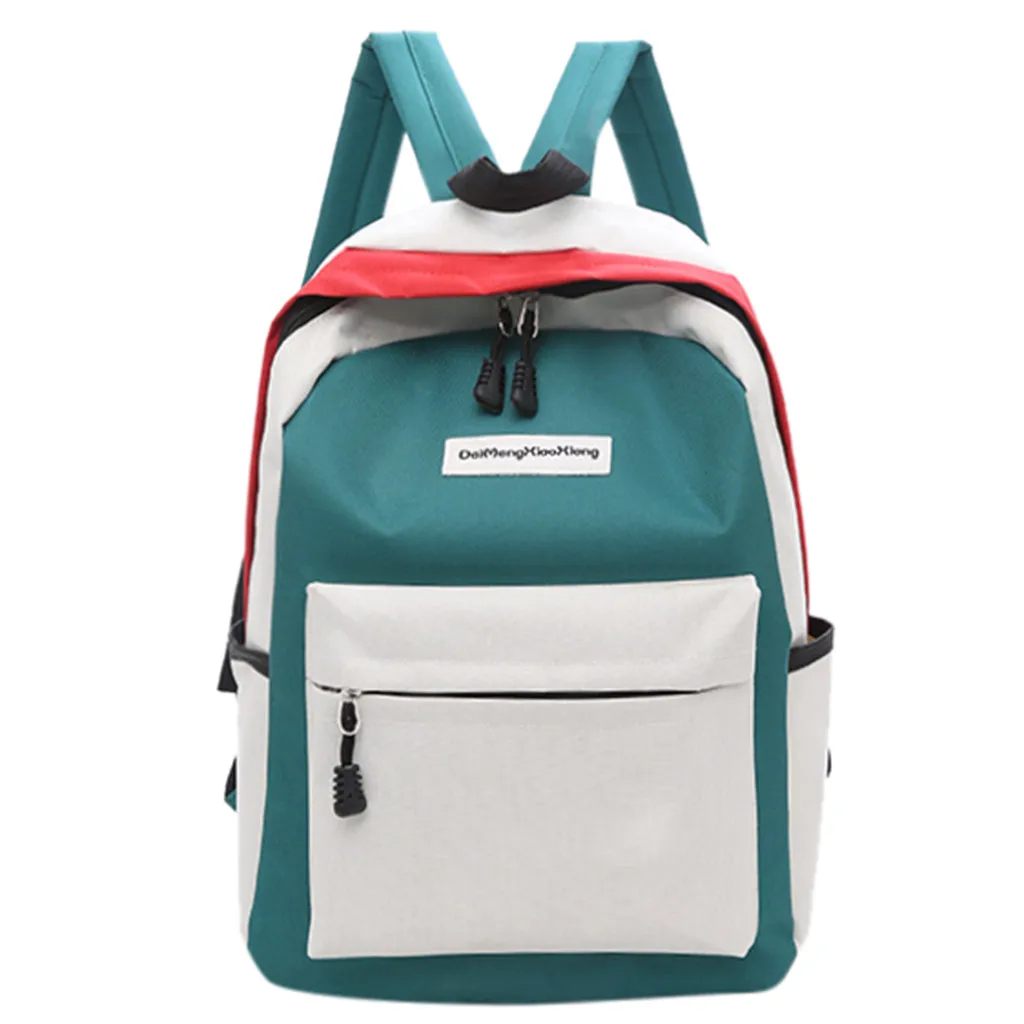

2019 Women New Canvas Backpack Fashion Student Backpack Casual Travel Bag Double Backpack Female Mochila Bagpack