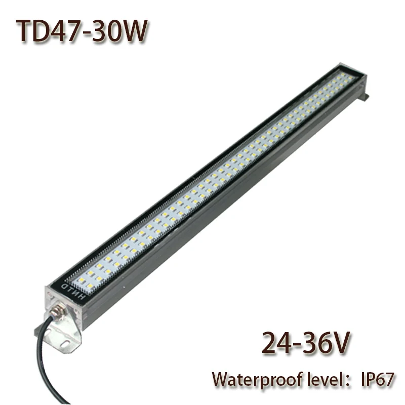 

HNTD 30W DC 24V TD47 LED Metal work light CNC machine work tool lighting Waterproof IP67 Led Panel Light