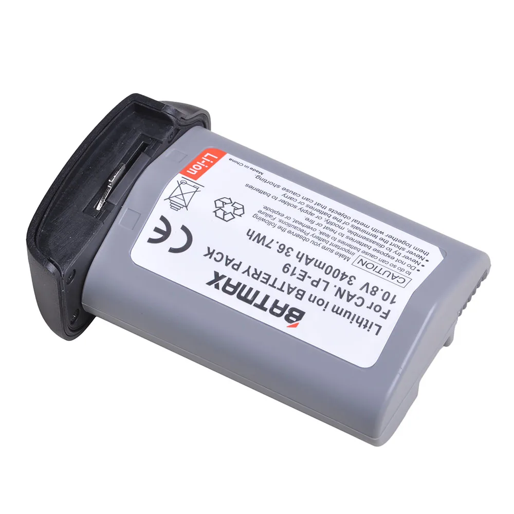 1 Pc 3400 Mah 10.8 V Lp-E19 Lp E19 Batteria Akku Per Canon-1Dx 1Dx Mark2 Mark3 Mark4 1Ds Fotocamere Reflex