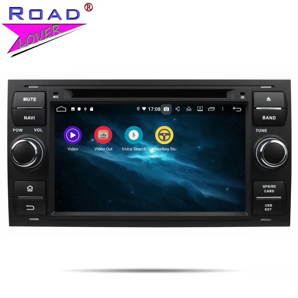 Excellent Car Radio Android 9.0 DVD Player For Focus Galaxy 2005-2007 Mondeo 2003-2007 S-MAX C-MAX Connect 2007-2009 Stereo GPS Navi Unit 2