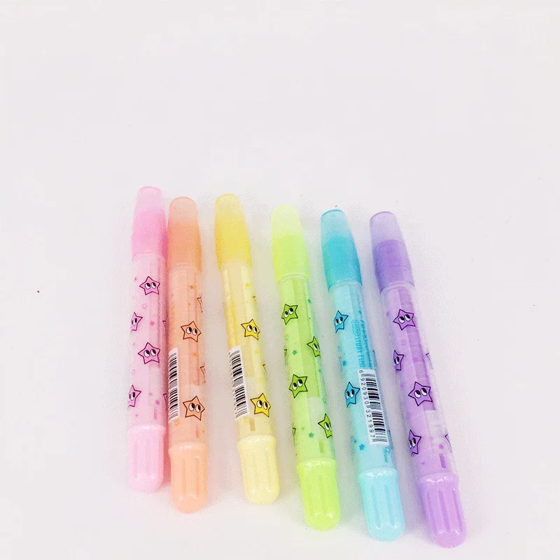 Buy Cute Kawaii Star Rotating Pen Pencil Erasers Candy
