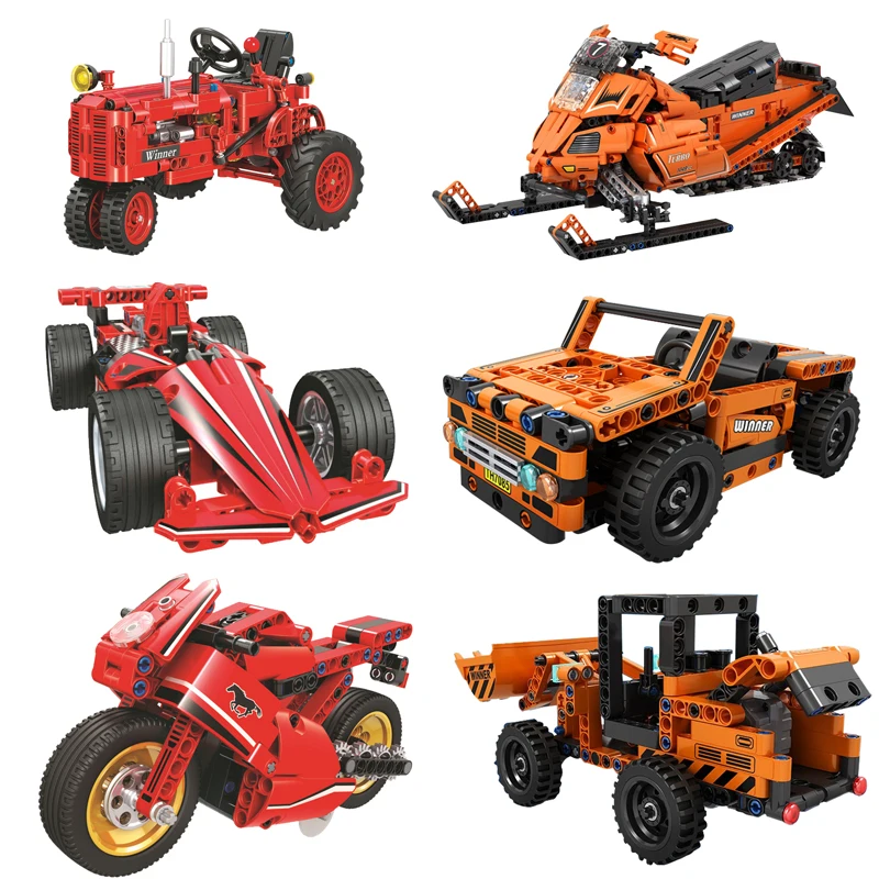 

Compatible for Legoings Technic Racing Creator Car Engineering vehicles Building Blocks DIY Toy For Children Gift