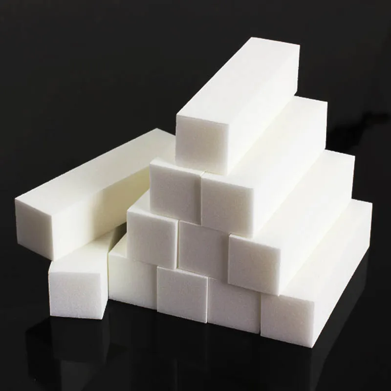 

Hot 12Pcs White Buffer Sanding Block Files Grit Manicure Nail Art Tips Tool wyt77