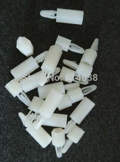 M3x7 Nylon Hex Spacers Screw Nut Standoff Plastic Accessories White