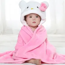 15 стили 2017new Детское Одеяло, bebe, Животных Голову Одеяло, новорожденный Пеленание, супер Мягкие и Удобные Детские постельные принадлежности