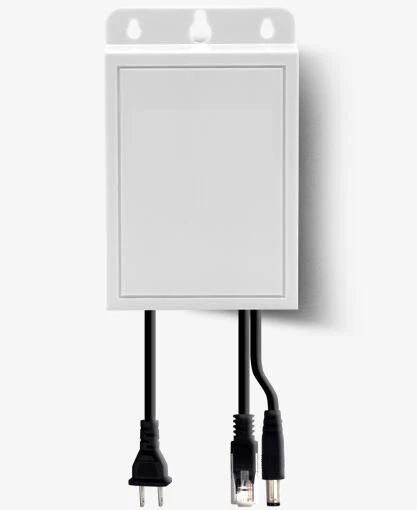Открытый адаптер питания 12V 2A сеть передачи 110-220 В шнур до 600 м PLC AC/DC 12V питания сетевой передатчик для видеонаблюдения