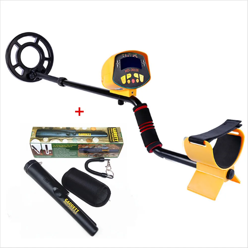 

Hot Sale Professional Metal Detector MD3010II Underground Metal Detector and LCD Display MD-3010II Metal Detector + PRO Pointer