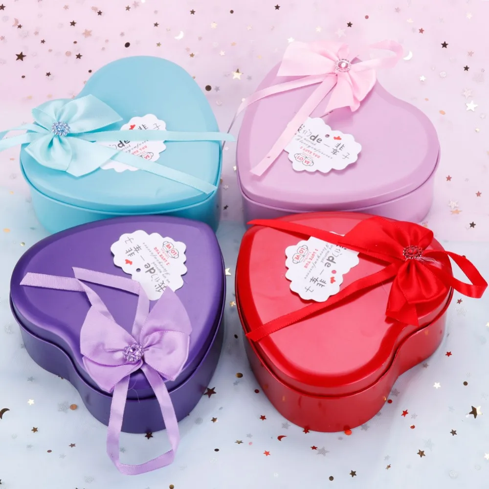 3 Pcs Heart Scented Bath Rose Flower Soap Bear Party Decor Valentine's