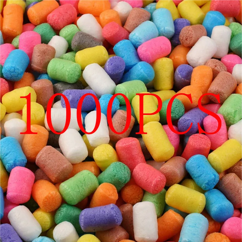 Starch Miou Kids Colorful Building Blocks Magic Corn Plasticine Children Child Toy kernels Xmas Intelligent TY0009 - Цвет: 1000PCS