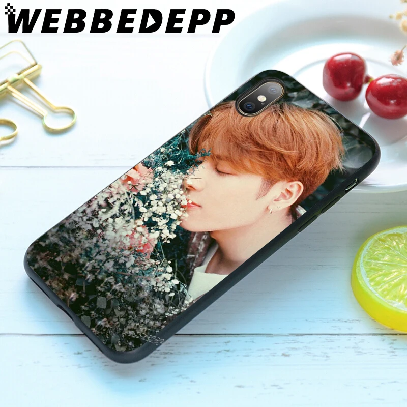 WEBBEDEPP GOT7 Jackson Wang мягкий чехол для iPhone 5 5S 6 6S 7 8 Plus X XS 11 Pro MAX XR Обложка|Бамперы| |