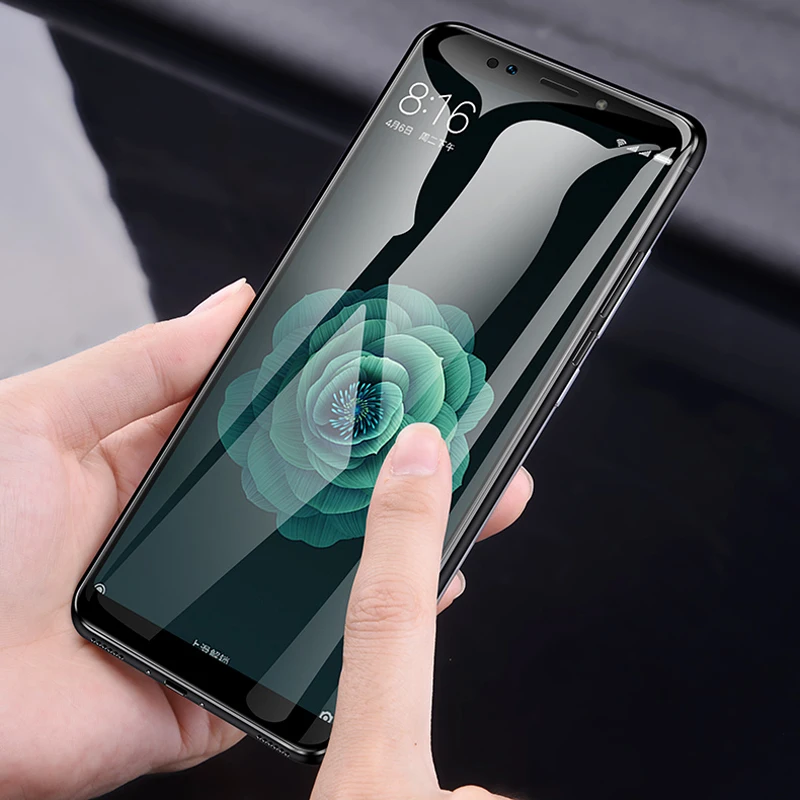 

Full Cover Tempered Glass For Xiaomi Pocophone F1 Mi 5X 6X 8 SE A2 Lite Redmi 5X Note 5 Plus Screen Protector Film