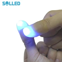 SOL светодиодный светильник Magic up Finger Magic Trick светодиодный лампочка на палец синий этот продукт не предназначен для детей до 12 лет