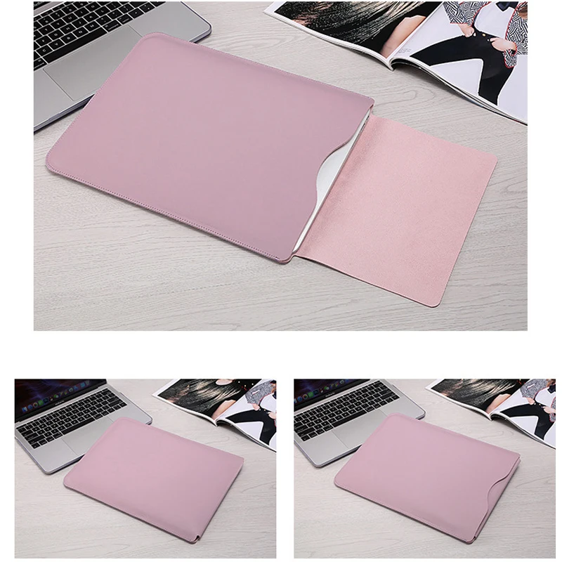 Чехол из искусственной кожи для ноутбука Macbook Air Retina 11 12 13 15 4 чехол Xiaomi Pro 6 5|Сумки и