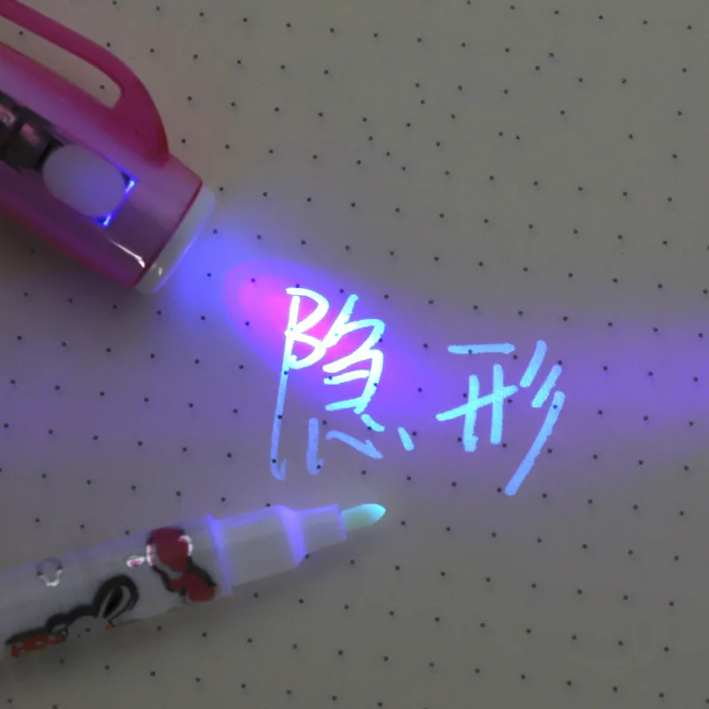 

1PCS Magic Highlighters Black Light Combo Creative Stationery School Office Drawing Invisible Ink Pen Highlighter