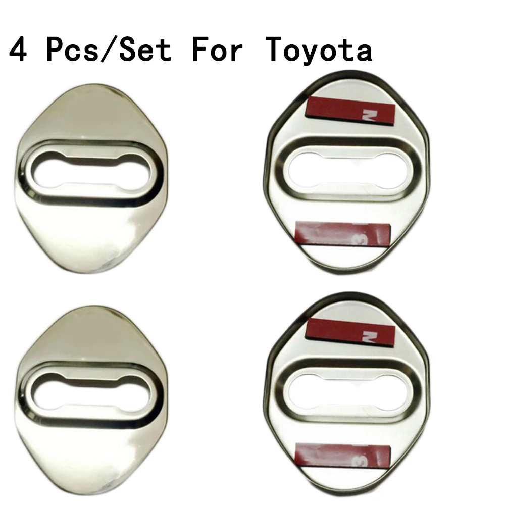 Замок двери для Toyota Highlander/Levin/Corolla 14 16 модификация нержавеющей стали новая пряжка