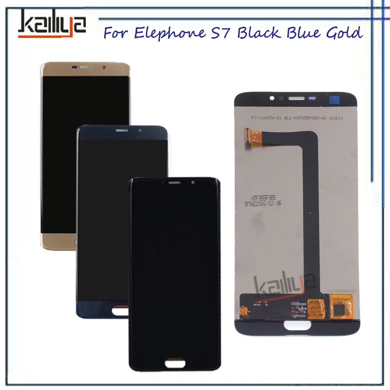 

For Elephone S7 LCD Display +Touch Screen Digitizer Assembly Black Blue Gold 5.5 inch For Elephone S7 Mobile Phone lcds