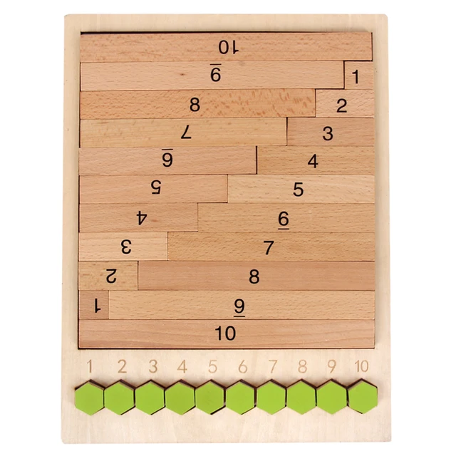 Math Toy  wooden  Montessori Teaching Educational Toys for children Kids Gifts Multiplication Division Addition and Subtraction 6