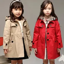 Toddler Girls Trench font b Coat b font font b Kids b font font b Winter