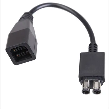 

AC Power Supply Transfer Charger Cable Charging Adapter Cord Converter for Microsoft Xbox 360 Flat to Xbox360 Slim Game Console
