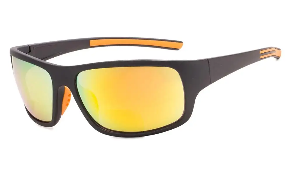 SGS040 очки бифокальные Солнцезащитные очки для чтения - Цвет оправы: OrangeMirror