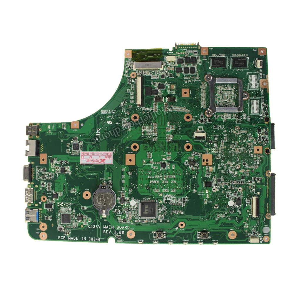 K53SV اللوحة القس 2.1 ، 2.3 ، 3.0 ، 3.1 ل ASUS X53S A53S K53S K53SC P53SJ K53SM K53SJ كمبيوتر محمول اللوحة اللوحة HM65